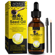 ALIVER Pure Black Seed Oil for Hair Growth, 60ml