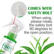 ELAIMEI Exfoliating Foot Peeling Spray with Green Tea Oil, 100ml