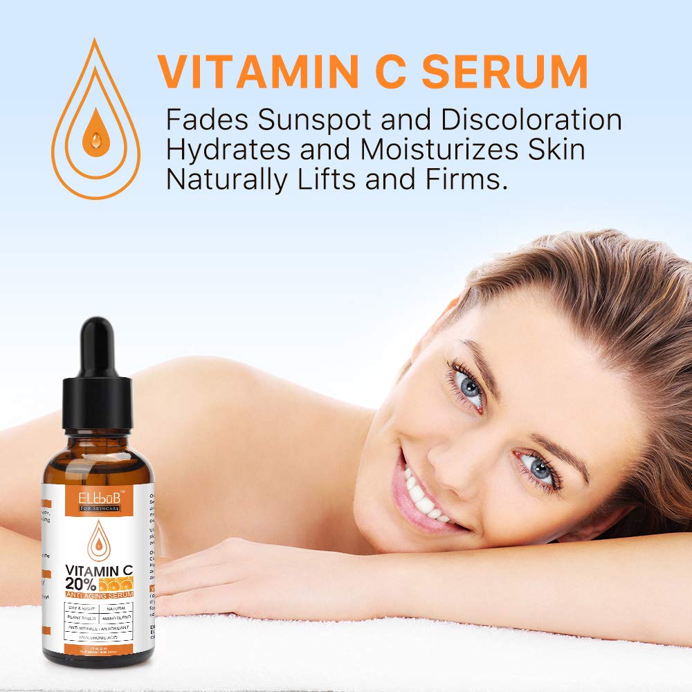 ELBBUB 20% Vitamin C Face Serum, 30ml