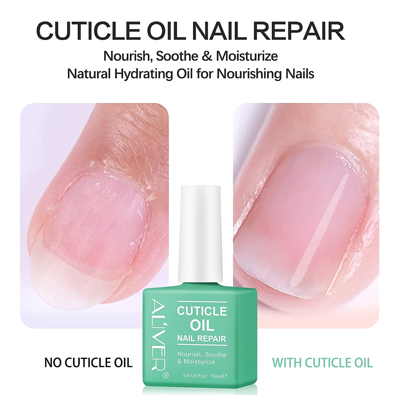 ALIVER Natural Naiil Cuticle Oil Repair, 15ml