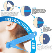 ALIVER 2in1 Blue Skin Tag Removal Kit