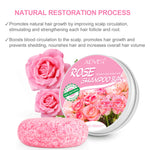 ALIVER Organic Rose Hair Growth Shampoo Bar, 60g