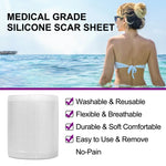 Elaimei Silicone Scar Removal Gel Tape Roll for Skin Treatment Repair 1.5 m