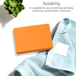 ELAIMEI Papaya Kojic Acid Soap for Face and Body, 100g