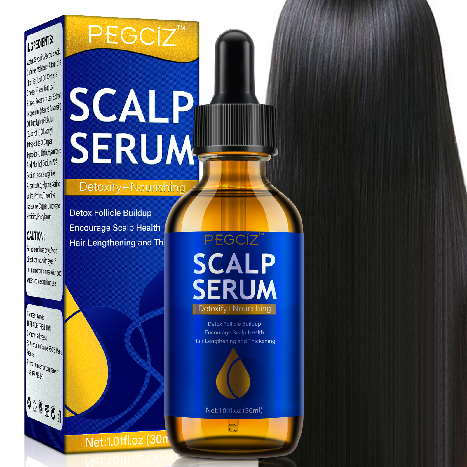 PEGCIZ Scalp Serum for Hair Growth, 30ml