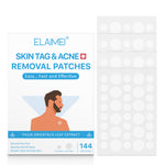 ELAIMEI Patches for Skin Tag & Acne Removal, 144pcs