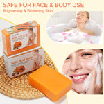 ELAIMEI Papaya Kojic Acid Soap for Face and Body, 100g