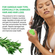 ALIVER Organic Rosemary Hair Growth Shampoo Bar, 60g