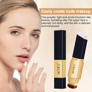 ALIVER Colour Changing Full Coverage Concealer Stick & Brush, Ivory