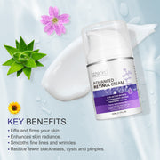 Kizenka Retinol Face Cream Moisturizer Skin Care Anti Aging Wrinkle Acne Treatment Day and Night Cream Dark Spot Remover