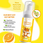 ALIVER Orange Flavor Foam Toothpaste for Kids, 60ml