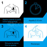 ALIVER Intimate Area Hair Removal Cream for Men, 60g