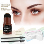 ELAIMEI Natural Eyebrow Stencil Kit, BLACK