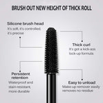 ALIVER Waterproof 4D Eyelash Volume Mascara, Black