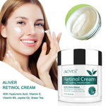 Aliver Pure Retinol Face Cream for Anti Aging Skin Moisturizer Repair