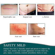 ELAIMEI Silicone Scar Removal Sheets, Roll Tape 3m