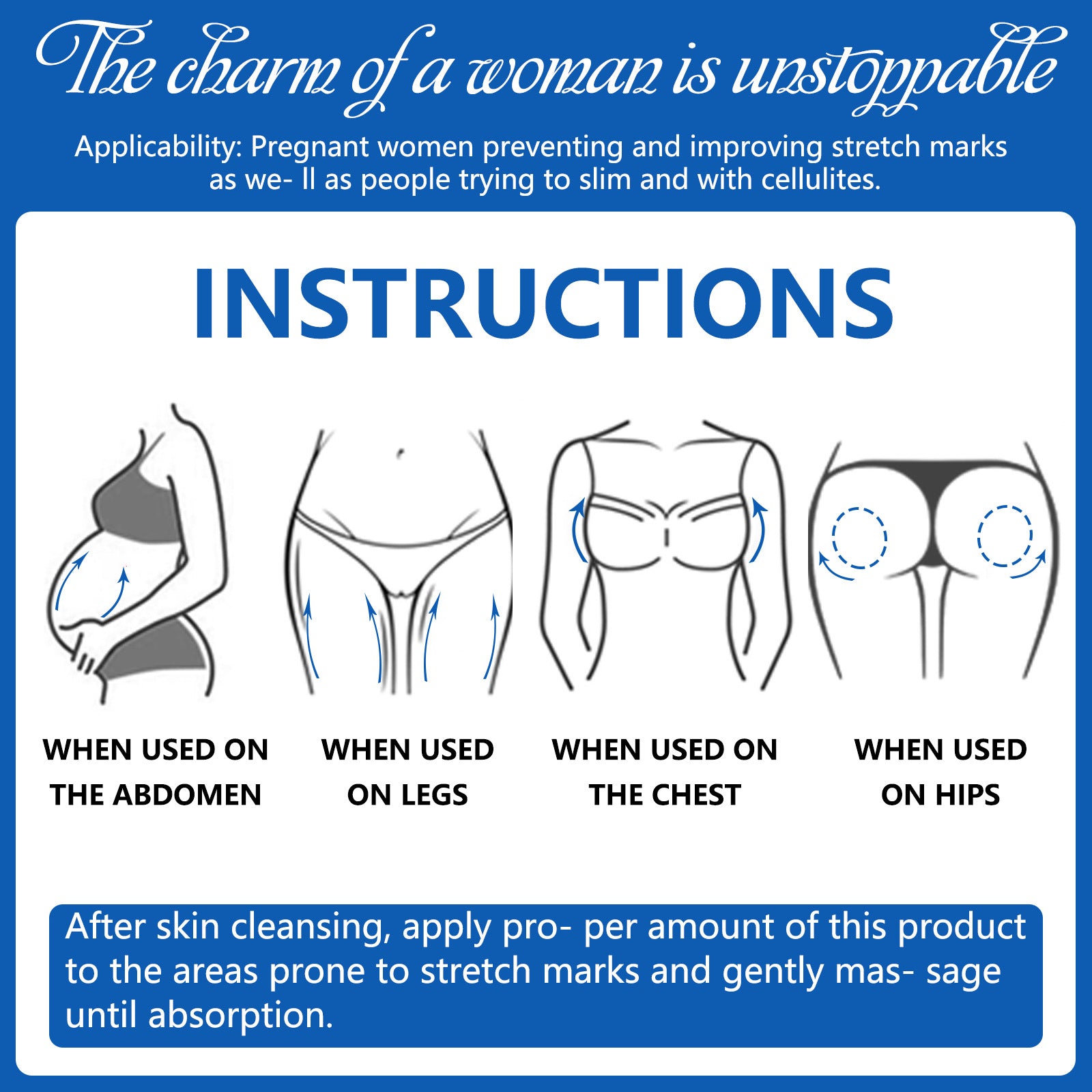 SEFUDUN Anti Stretch Mark Essential Oil, 30ml