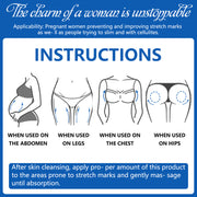 SEFUDUN Anti Stretch Mark Essential Oil, 30ml