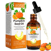 ALIVER Pure Pumpkin Seed Oil for Hair Growth, 60ml