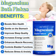 ALIVER Magnesium Chloride Flakes, 100% Natural Bath Salts 350g