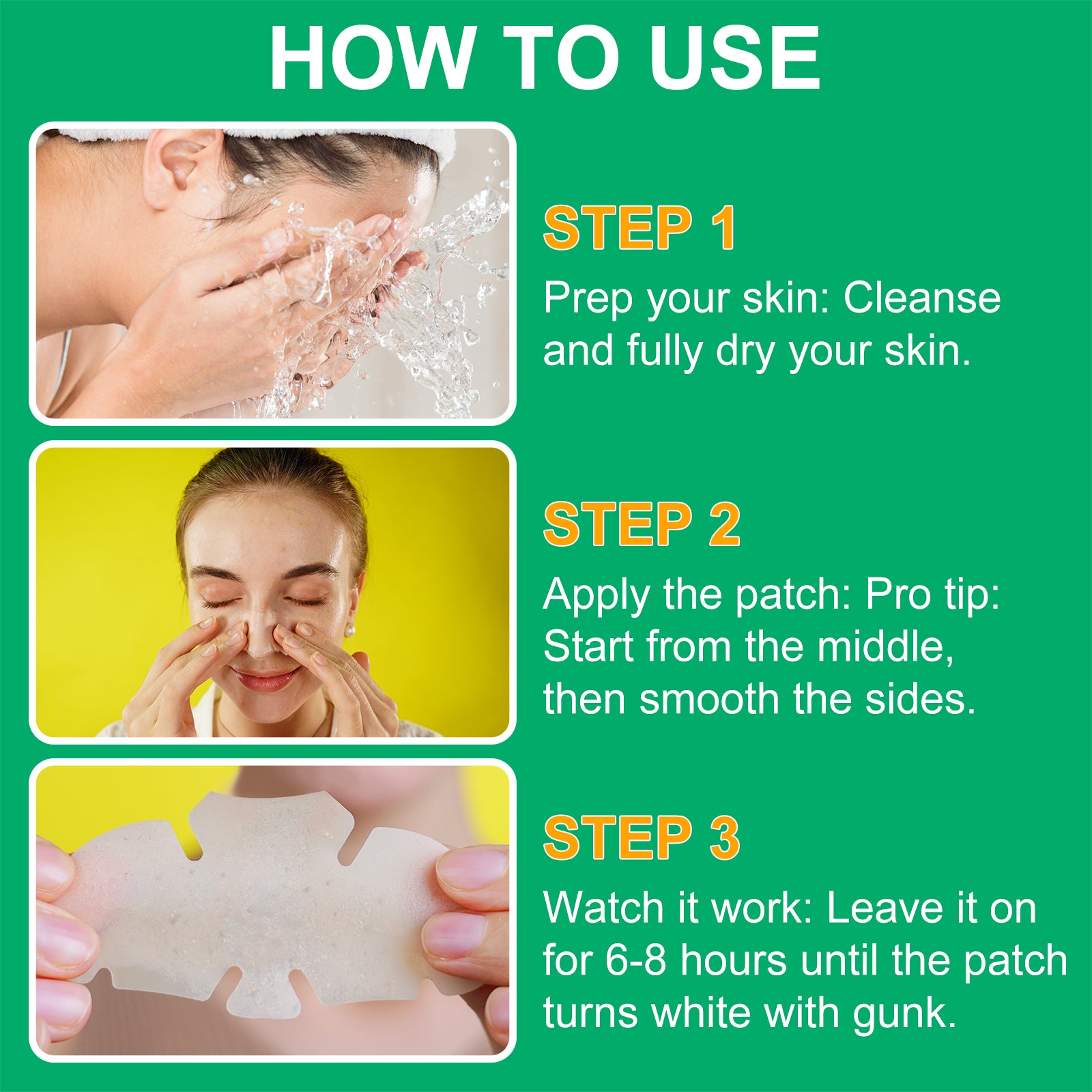 ELAIMEI T-Zone Hydrocolloid Nose Patches