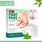 ELAIMEI Adhesive Detox Foot Patches, Toxin Removal Pads (10 pcs)