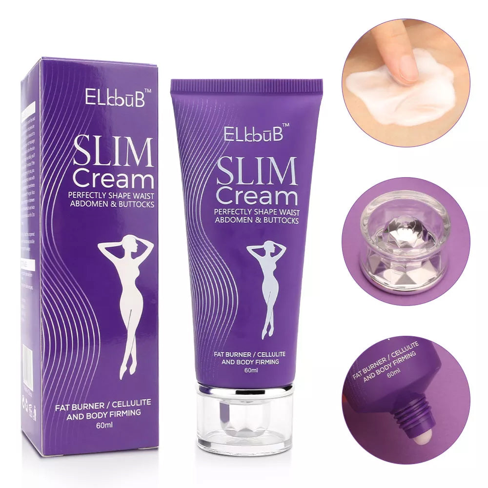 Elbbub Slimming Cream Fat Burner Weight Loss Cellulite Remover Body Firming Shaping Slim Thighs Legs Abdomen Arms Buttocks