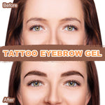 ELAIMEI Tattoo Eyebrow Gel, Long-Lasting Tint (Dark Brown)