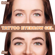 ELAIMEI Tattoo Eyebrow Gel, Long-Lasting Tint (Dark Brown)