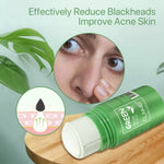 ELAIMEI Purifying Clay Stick Cleanser Mask for Face, Green Tea