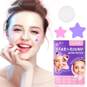 ELAIMEI Stars + Round Pimple Patches, pack of 126pcs