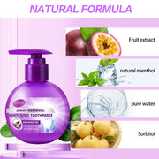 SEFUDUN Stain Removal Whitening ToothPaste, 110ml (Passion Fruit)