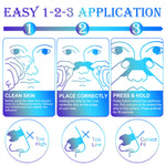 ELAIMEI Anti Snore Nasal Strips, 80pcs