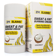 ELAIMEI Hot Sweat & Fat Burning Body Cream, Coconut
