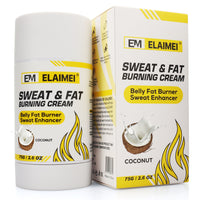 ELAIMEI Hot Sweat & Fat Burning Body Cream, Coconut