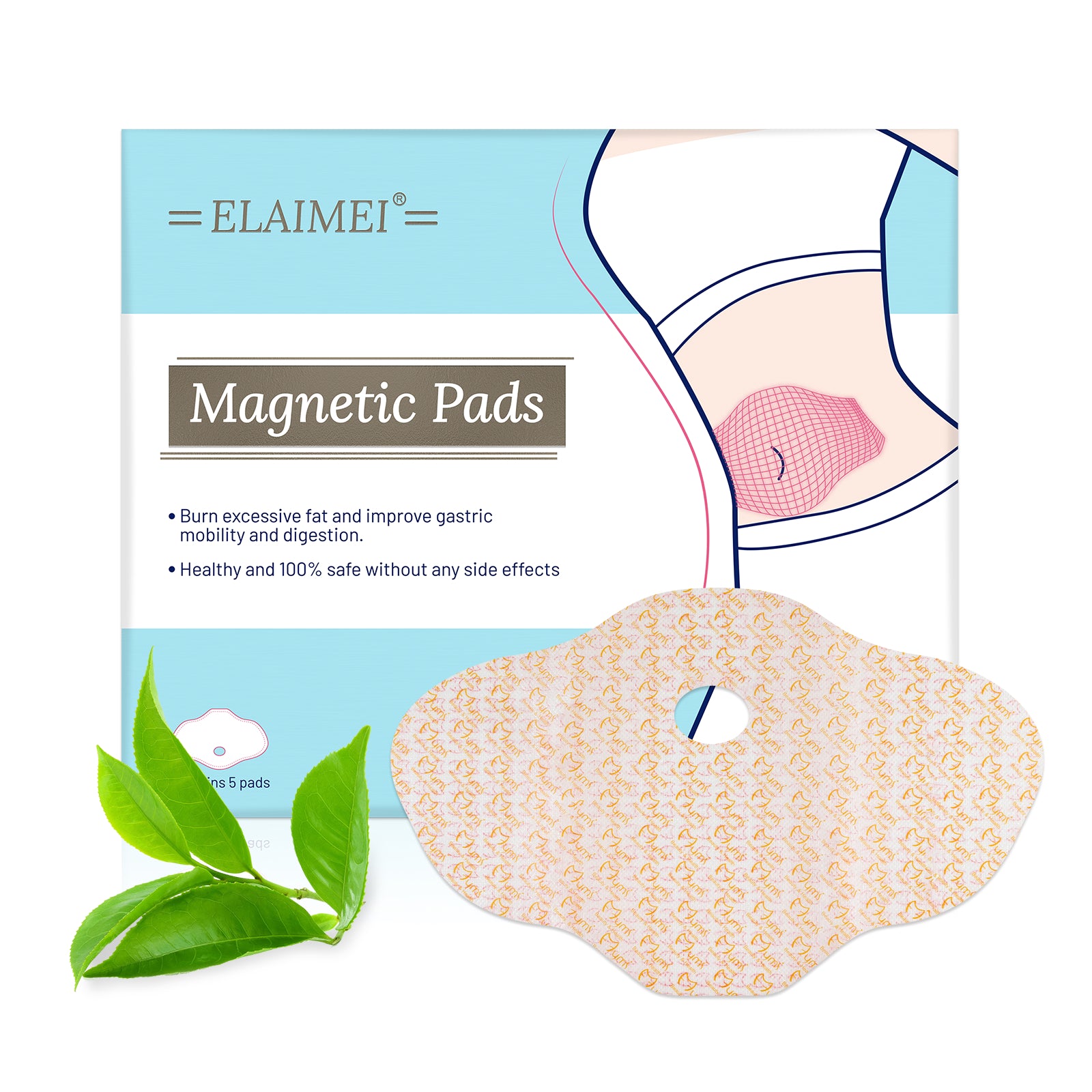 ELAIMEI Magnetic Slimming Patches for Body Fat Burning