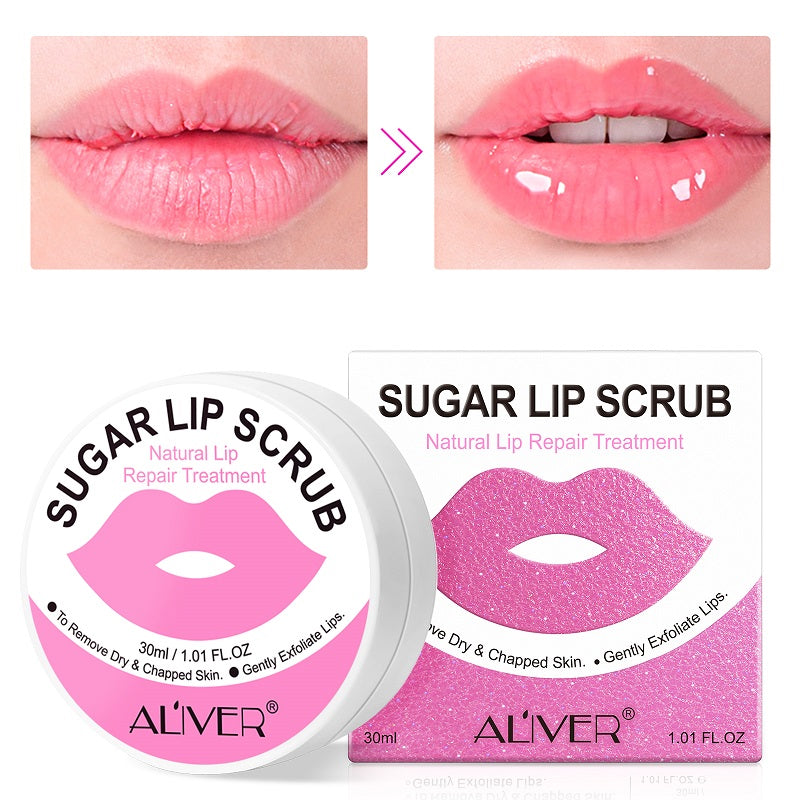 ALIVER Exfoliating Sugar Lip Scrub, 30ml