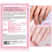 Nifeishi Hand Moisturizing Gloves Repair Renew Cream Peel Hard Soft Nail Mask Dry Cracked Skin SPA Manicure