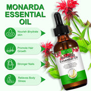 ALIVER Natural Monarda Essential Oil for Hair Growth, 60ml