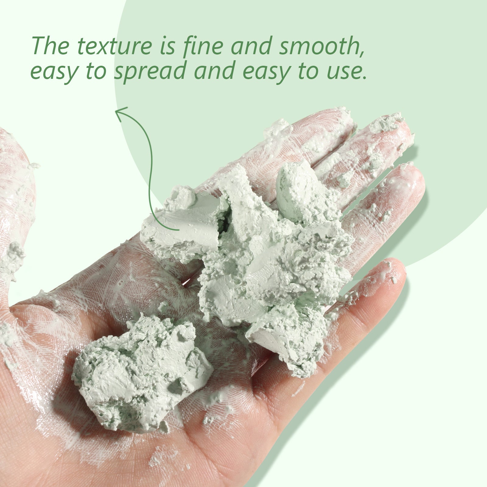 ELAIMEI Purifying Clay Stick Cleanser Mask for Face, Green Tea