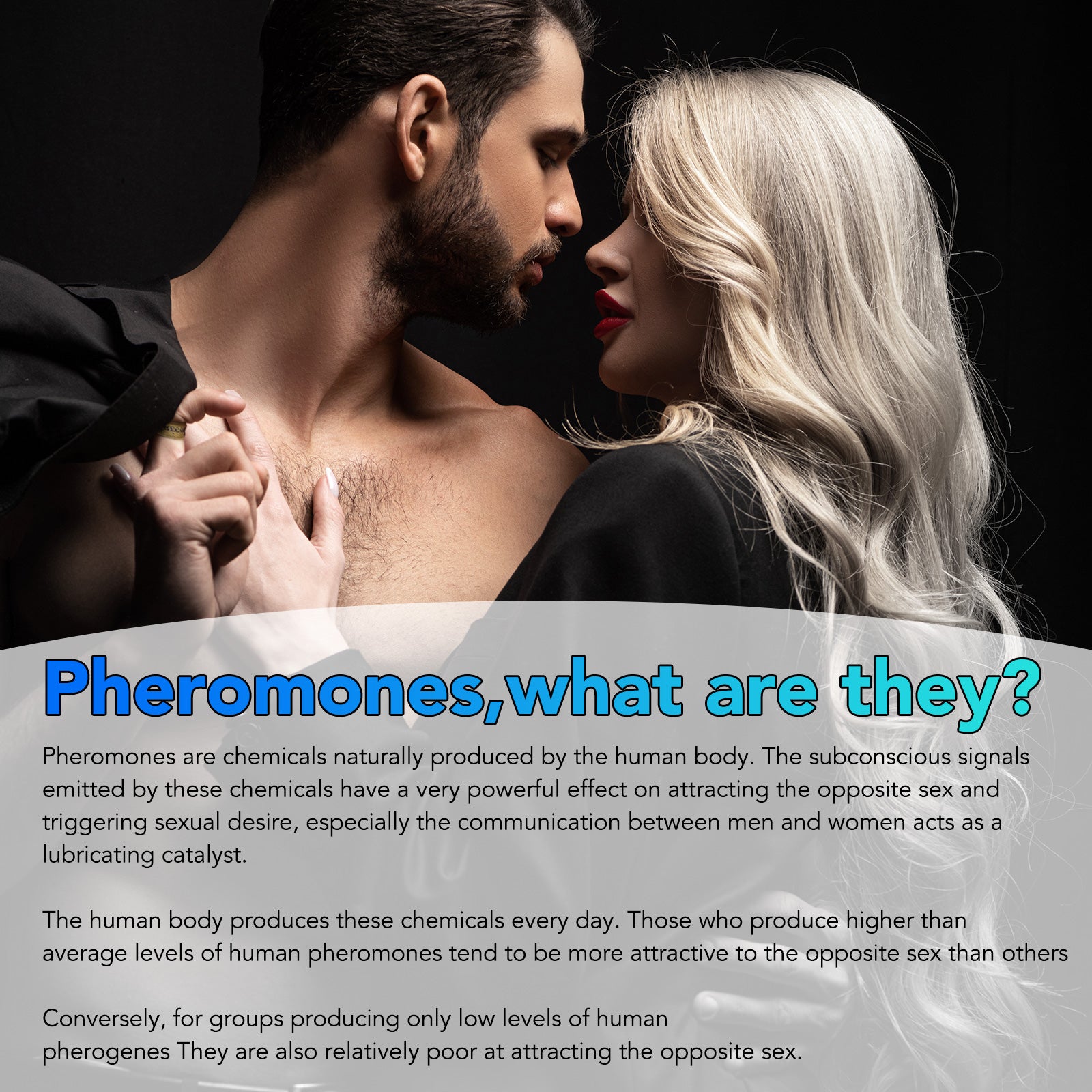 IKZEE Aphrodisiac Bomb for Men, Pheromone Perfume 10ml