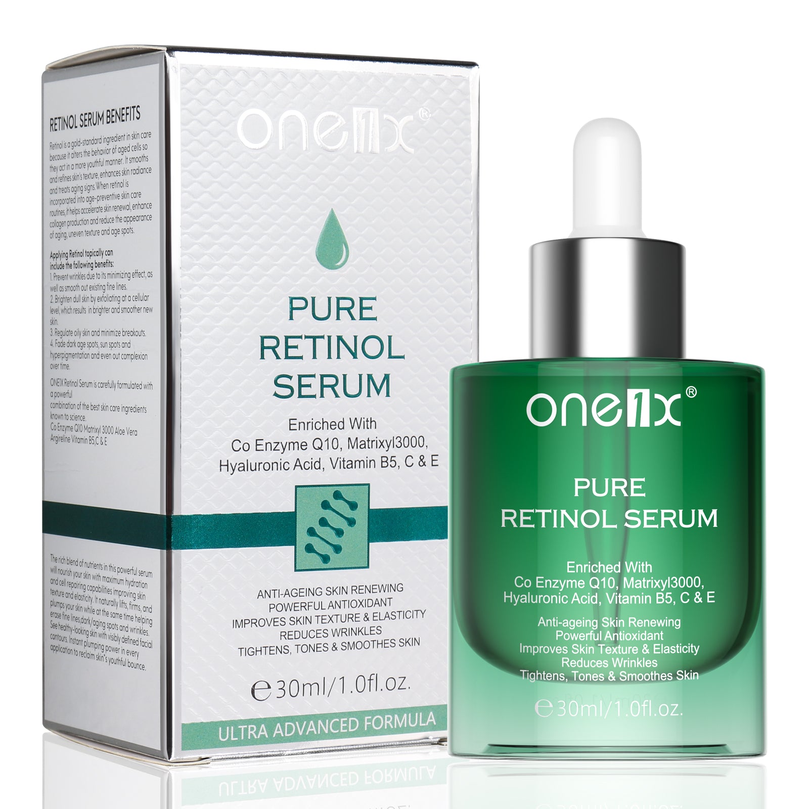 ONE1X Pure Retinol Serum, 30ml