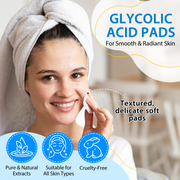 ALIVER Glycolic Acid Exfoliating Pads, 40pcs