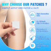 ELAIMEI Biotin Plus Vitamin Patches, 60pcs