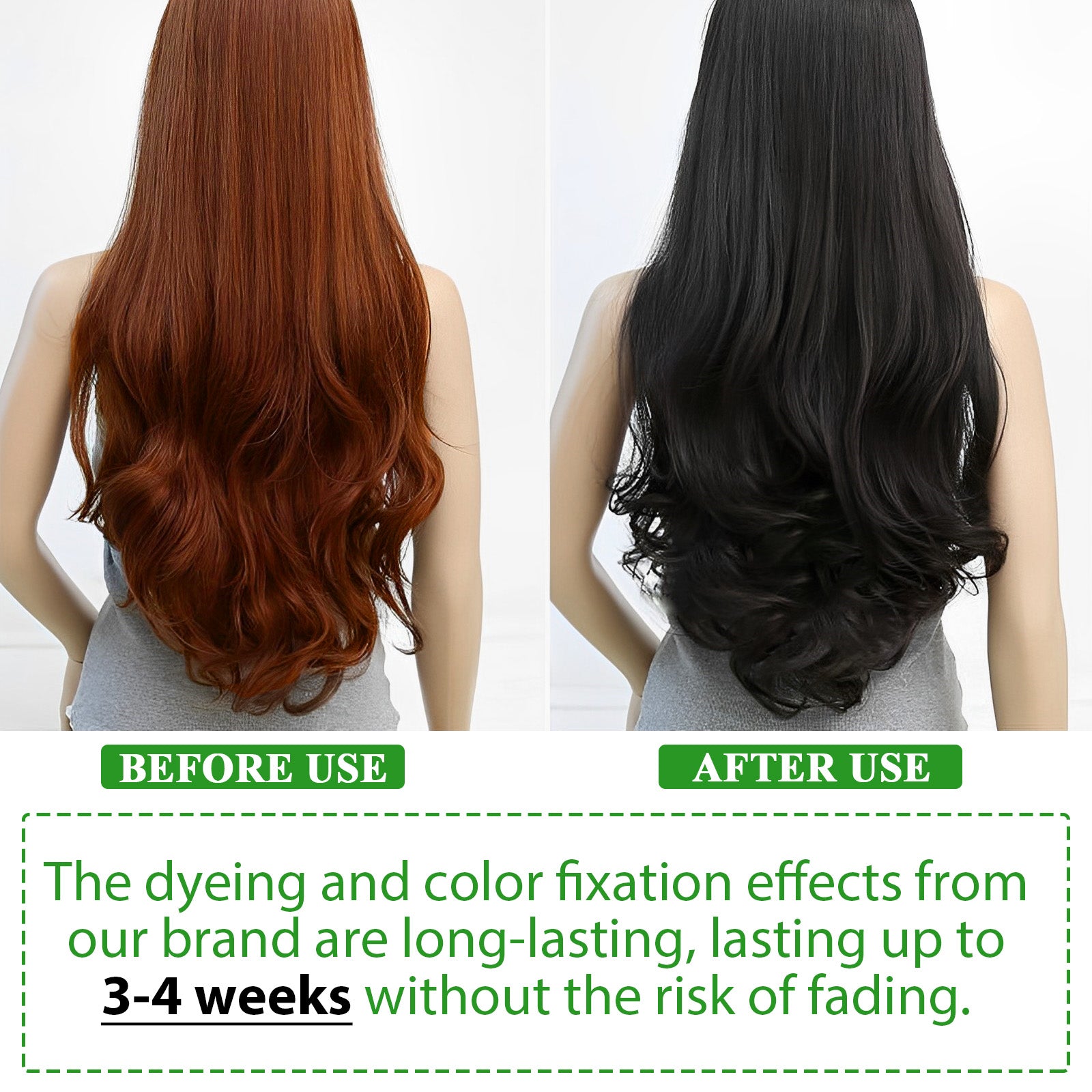 SEFUDUN 3in1 BLACK Hair Dye Shampoo, 500ml