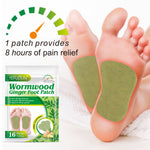 SEFUDUN Wormwood Ginger Detox Foot Patches, 16pcs