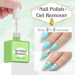 Reviglam Gel Nail Polish Remover and Cuticle Oil Manicure Kit Soak Off Fast Moisturizer Instant Nails Strength Easy to Use