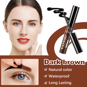 ELAIMEI Tattoo Eyebrow Gel, Long-Lasting Tint (Dark Brown)