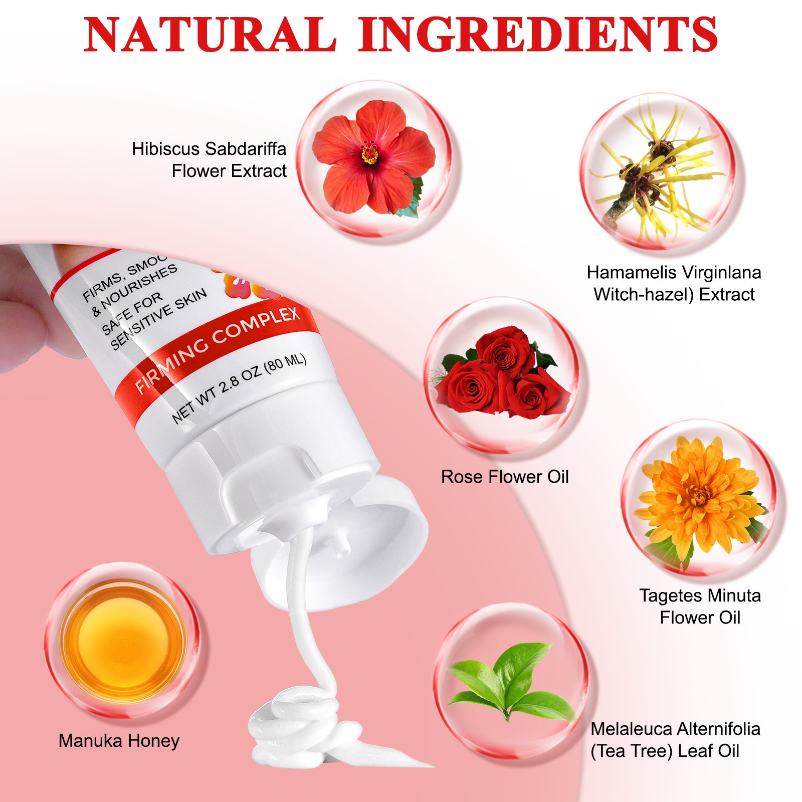 ELAIMEI Hibiscus & Honey Belly Firming Cream, 80ml