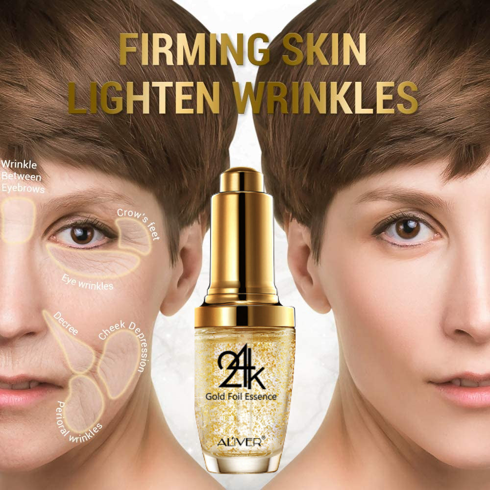 ALIVER 24k Gold Serum, 30ml